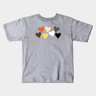 Hearts Bear Pride Kids T-Shirt